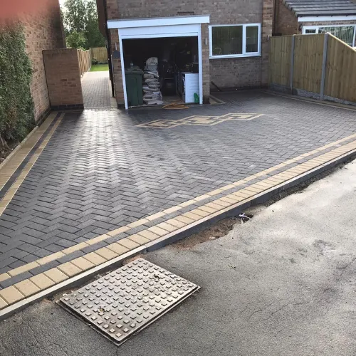 Driveway project by Ashfield Paving