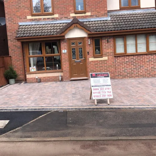Driveway project by Ashfield Paving